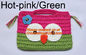 Woolen Lolita Crochet Bags Boho Messenger Bag Cute Strawberry Girl Bag supplier